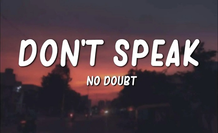 Don’t Speak Chord