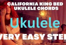 California King Bed Chords on Ukulele